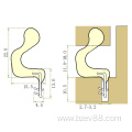 door ang window rubber seal strip pu foam sealing strip